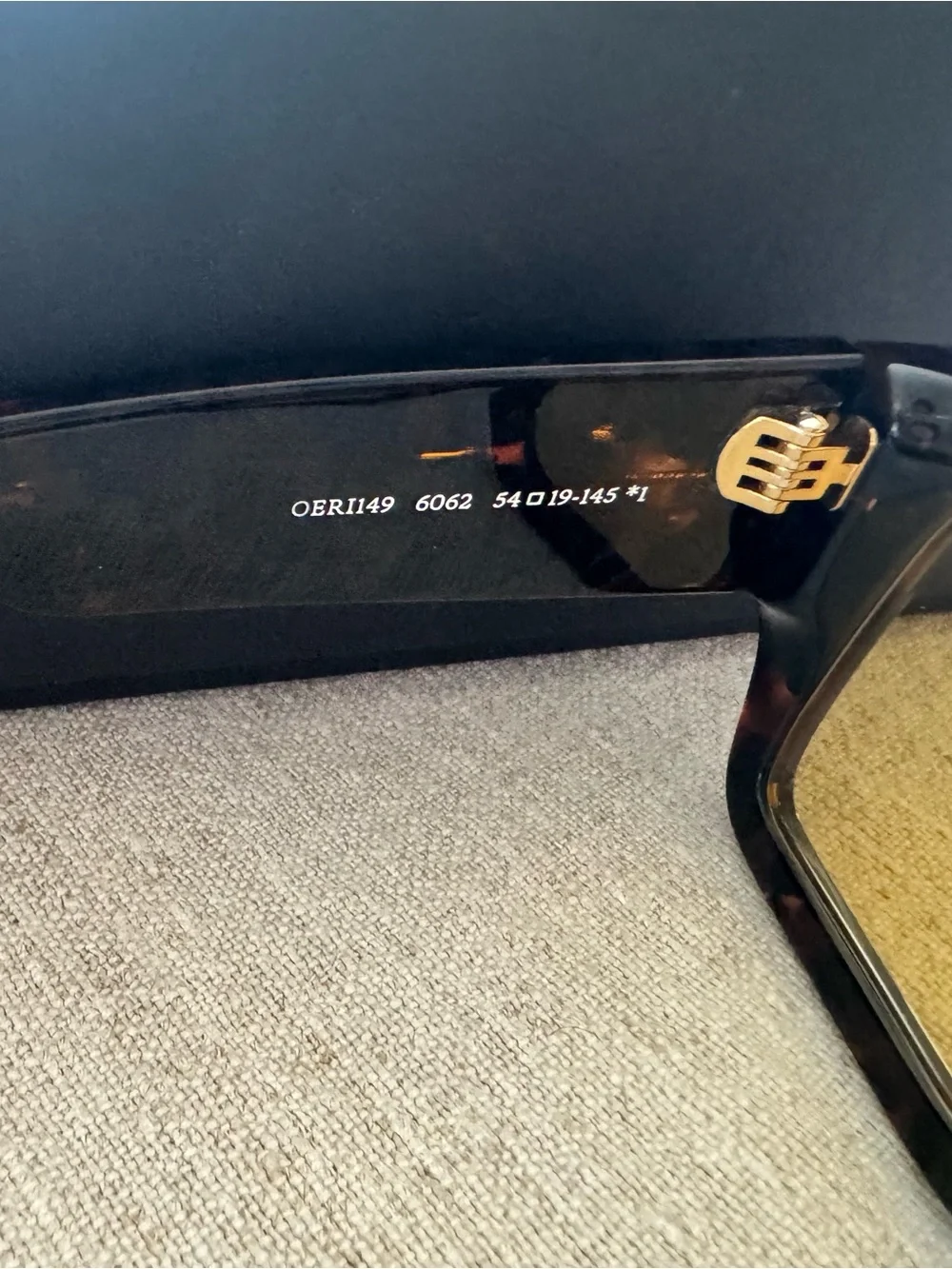 Off-White Chester Sunglasses in the Havana/Camel colorway